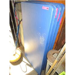 Blue Folding Table - 30" x 61"