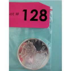 1/2 Oz. .999 Fine Silver Walking Liberty Round