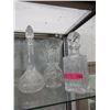 Image 1 : 2 Crystal Decanters & Vase