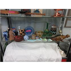 Shelf Lot of Vintage & Other Collectibles