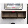 Image 1 : LH Wood Shelf with Coat Hooks