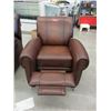 Image 1 : New Amax Leather Push Back Recliner