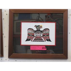 Richard Shorty Framed Print - Thunderbird