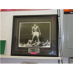 Framed Muhammed Ali Print