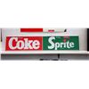 Image 1 : Pressed Steel Coke/Sprite Advertising Sign