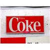 Image 1 : Pressed Steel "Enjoy Coke" Sign