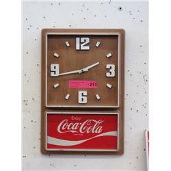 Vintage Coca-Cola Wall Clock