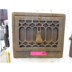 Vintage Cast Iron Heat Vent