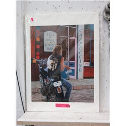 Chris MacClure AP Print "Hole in the Wall"