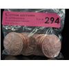 Image 1 : 10 x 1 Ounce .999 Fine Copper Rounds