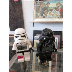 2 Lego Star Wars Alarm Clocks