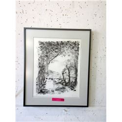 Well Framed Landscape Print