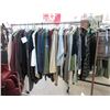 Image 1 : Rack of Assorted Shirts and Sweaters