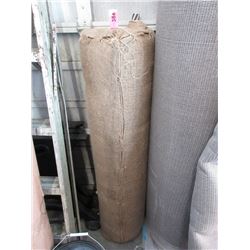 New 48" Wide Roll of Burlap - 12" Diameter