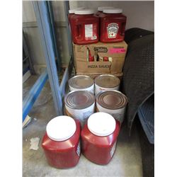 12 Piece Lot of Ketchup & Pizza Sauce