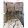 Image 1 : 5 Cases of New 8" Tall Wire Planter Baskets