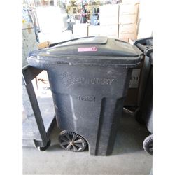 Large Rolling Curb Side Trash Can