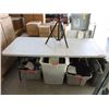Image 1 : Folding 6 Foot Resin Table