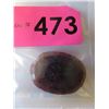 Image 1 : 55 Carat Faceted Oval Ruby Gemstone