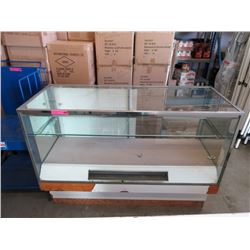 Commercial Floor Standing Display Case w/ Key