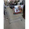 Image 1 : Adjustable Rolling Clothing Rack