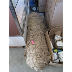 45" Roll of Burlap Netting - 12" Diameter