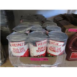 2 Cases of Heinz Tomato Juice