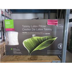 New Queen Size Talalay Latex Pillow