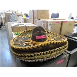 4 Mexican Sombreros