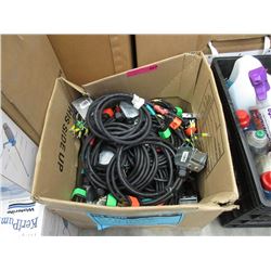 Case of Receptacle Boxes with Hard Lines