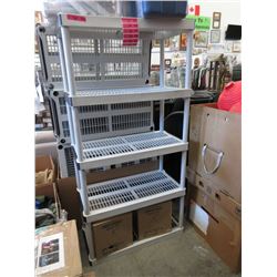 Keter 5-Tier Hard Plastic Shelf