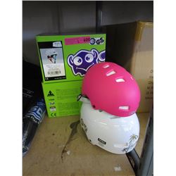 2 New TSG Helmets - XXS/XS Toddler & L/XL