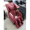 Image 1 : "Best Massage" Model EC77 Massage Chair - RED