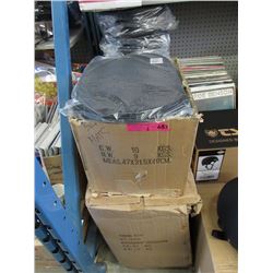 3 Cases of New Non Slip Plastic Place Mats