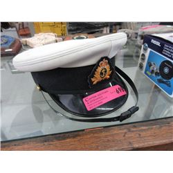 Vintage Captain's Hat - Size 7-1/4"