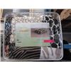 Image 1 : New Queen Size Animal Block Print Sherpa Blanket