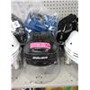 Image 1 : New Black Bauer Helmet with Blue CCM Gloves