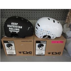 2 New TSG Helmets - Size S/M