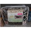 Image 1 : New Queen Size Animal Block Print Sherpa Blanket
