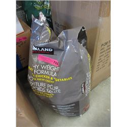 19 KG Bag of Kirkland Dry Food - Resealed