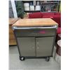 Image 1 : New Checkerplate Rolling Cart with Key