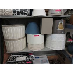 11 Assorted Lamp Shades