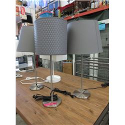 4 Assorted New Table Lamps