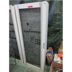 Large Metal Movie Prop Circuit Panel