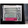 Image 1 : Four 1967 Canadian Centennial $1 Bills