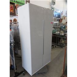 Deep 2 Door Lacquered Cabinet
