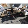Image 1 : Wheelbarrow with Assorted China and More