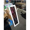 Image 1 : Vintage Framed Stain Glass Window