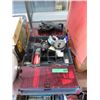 Image 1 : Fishing Tackle Box & 3 Reels