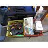 Image 1 : 2 Boxes of Assorted Clamps, Lights and More